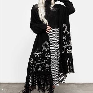 Disturbia Abracula Boucle Scarf